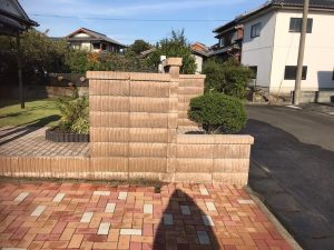 三養基郡上峰町外構洗浄
