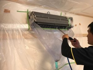 筑紫野市エアコン洗浄老人ホーム